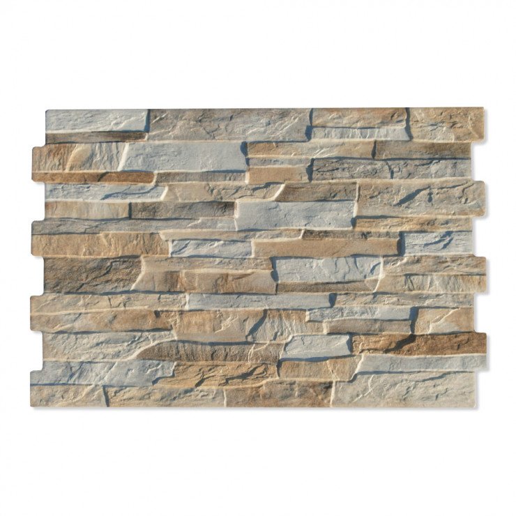 Vægflise Ledgestone Iris Mat 34x50 cm-0